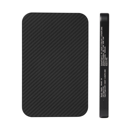 Raptic S4 Aramid-Skin M-safe Şarj Özellikli Ultra İnce 600D Powerbank 15W 5000mAh