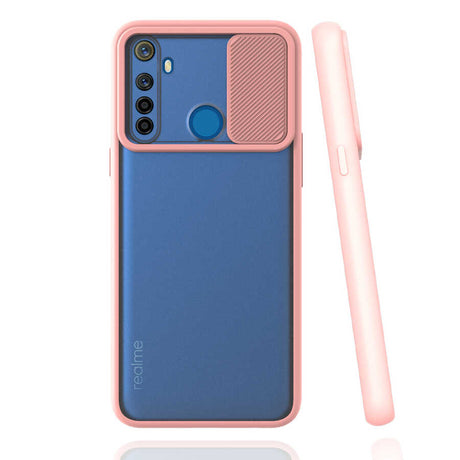 Realme 5İ Kılıf Zore Lensi Kapak