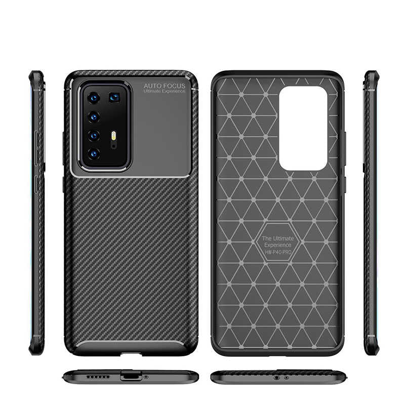 Huawei P40 Pro Kılıf Zore Negro Silikon Kapak