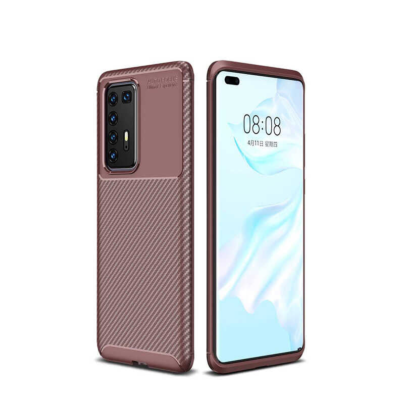 Huawei P40 Pro Kılıf Zore Negro Silikon Kapak