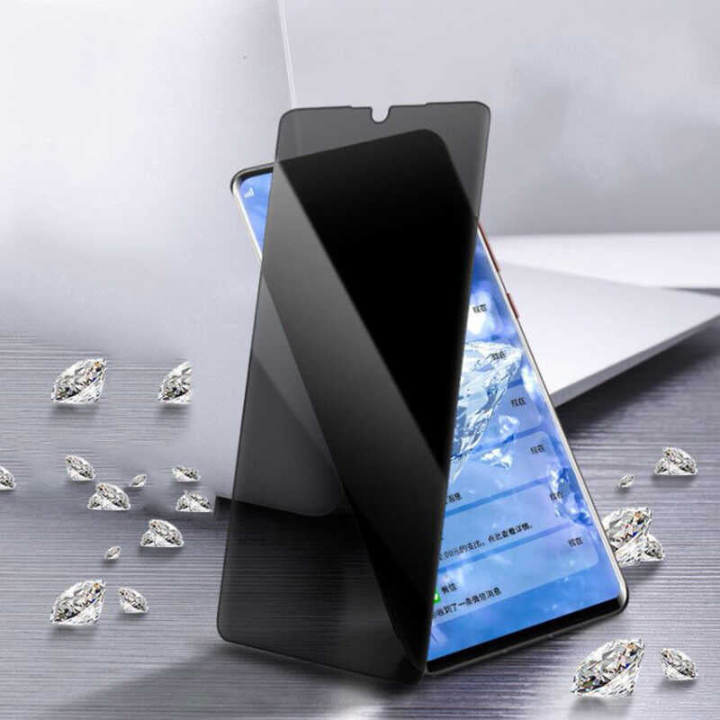 Realme 5İ Zore New 5D Privacy Temperli Ekran Koruyucu