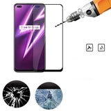 Realme 6 Pro Zore Kenarları Kırılmaya Dayanıklı Cam Ekran Koruyucu