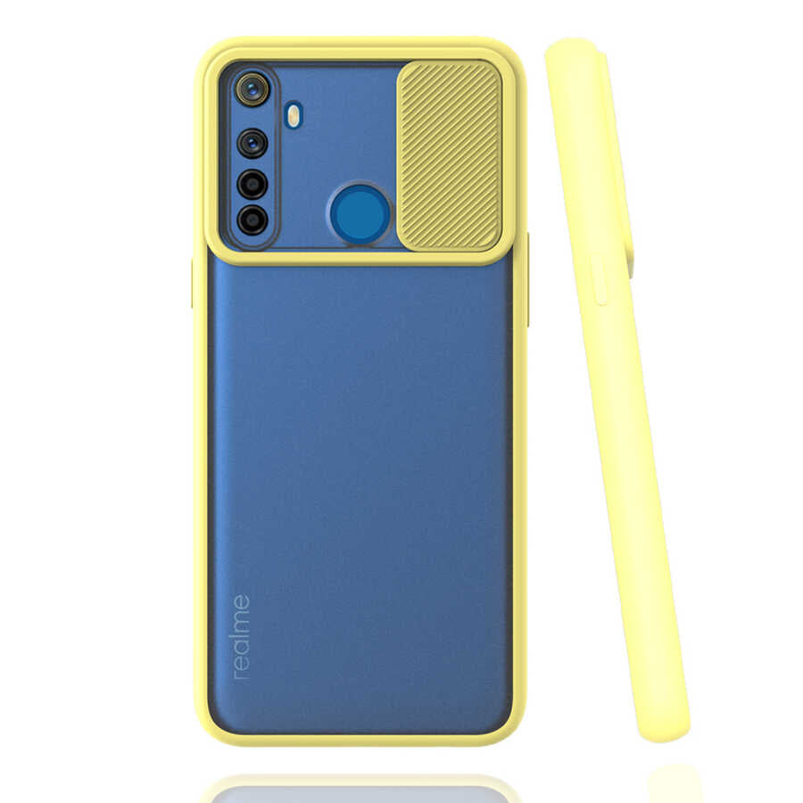 Realme 6İ Kılıf Zore Lensi Kapak