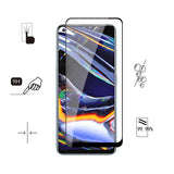 Realme 7 Pro Zore Kenarları Kırılmaya Dayanıklı Cam Ekran Koruyucu