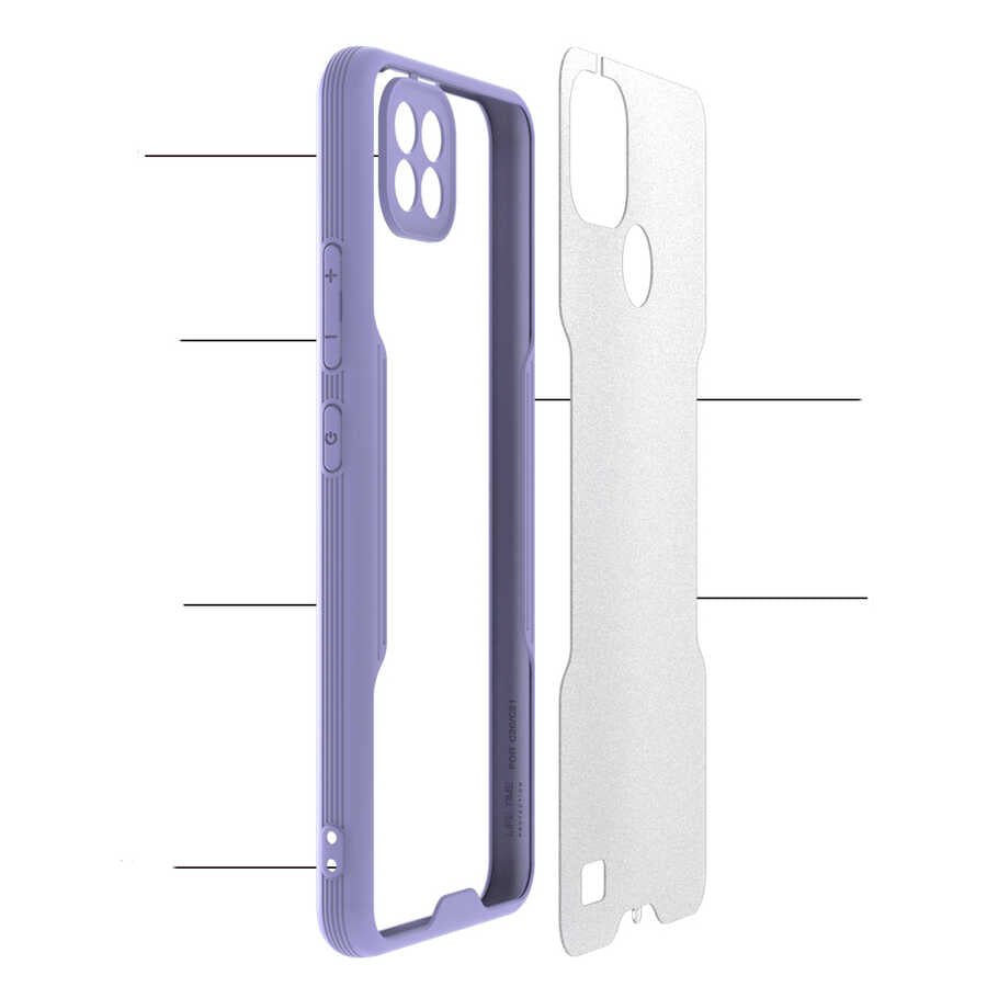 Realme C21 Kılıf Zore Parfe Kapak
