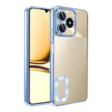 Realme C53 Kılıf Kamera Korumalı Logo Gösteren Zore Omega Kapak