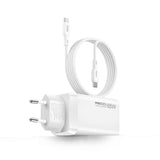 Recci RC123E Type-C PD GaN Teknolojili Mini Hızlı Şarj Seti 65W 1M