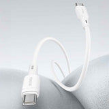 Recci RC123E Type-C PD GaN Teknolojili Mini Hızlı Şarj Seti 65W 1M