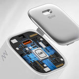 Recci RC132E Type-C PD GaN Teknolojili Mini Hızlı Şarj Seti 45W 1M