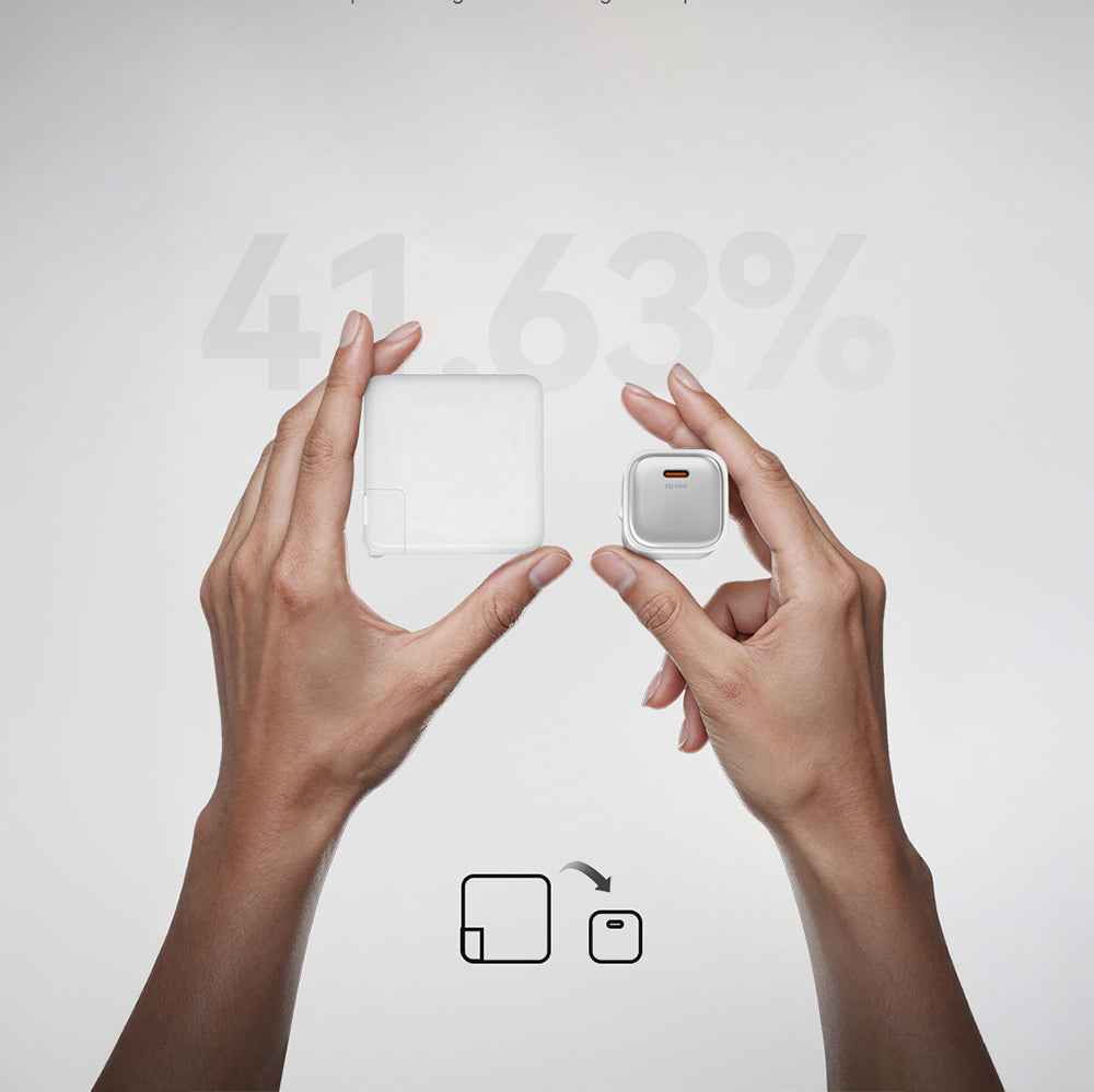 Recci RC132E Type-C PD GaN Teknolojili Mini Hızlı Şarj Seti 45W 1M