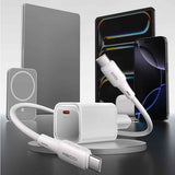 Recci RC132E Type-C PD GaN Teknolojili Mini Hızlı Şarj Seti 45W 1M