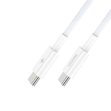 Recci RC77E GaN Teknolojili Hızlı Şarj Başlığı Type-C to Type-C PD 30W Kablolu Şarj Seti