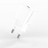 Recci RC77E GaN Teknolojili Hızlı Şarj Başlığı Type-C to Type-C PD 30W Kablolu Şarj Seti