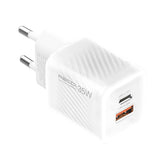 Recci RC83E Type-C PD & USB-A GaN Teknolojili QC3.0 Hızlı Şarj Başlığı 35W