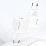 Recci RC83E Type-C PD & USB-A GaN Teknolojili QC3.0 Hızlı Şarj Başlığı 35W