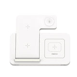 Recci RCW-31 4in1 M-safe 15W Hızlı Şarj Özellikli LED Işıklı Magnetik Kablosuz Şarj Standı