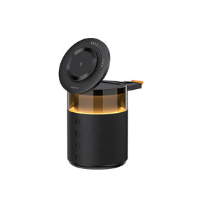 Recci RCW-51 Kablosuz Şarj Standı Ambiyans Işıklı Bluetooth Speaker Hoparlör Özellikli