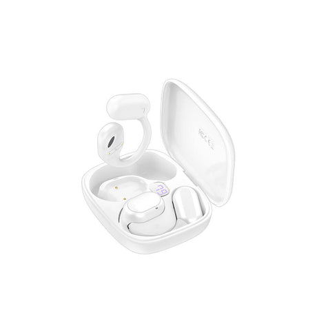 Recci REP-W76 OWS Wireless Hi-Fi Ses Kaliteli Dijital Led Göstergeli Bluetooth v5.3 Elegant Serisi Kulak İçi Kulaklık