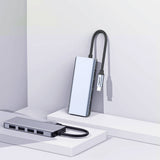 Recci RH06 Type-C to 4 USB3.0 + Micro Bağlantı Özellikli 5in1 USB Çoğaltıcı Hub