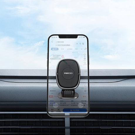 Recci RHO-C18 Güçlü Magnetik 360 Derece Dönebilen Düz Zemin Araç Telefon Tutucu