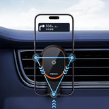 Recci RHO-C26 360 Dönebilen Havalandırma Tasarım Araç Telefon Tutucu