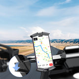 Recci RHO-C33 360° Derece Dönebilen Ayarlanabilir Motosiklet ve Bisiklet Telefon Tutucu