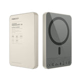 Recci RP26 PD 20W Ultra İnce Hızlı Şarj Özellikli Wireless Powerbank 15W 10000mAh