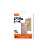 Recci RP33 PD 20W Ultra İnce Led Göstergeli Hızlı Şarj Özellikli Wireless Powerbank 15W 5000mAh