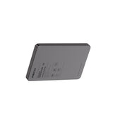 Recci RP33 PD 20W Ultra İnce Led Göstergeli Hızlı Şarj Özellikli Wireless Powerbank 15W 5000mAh