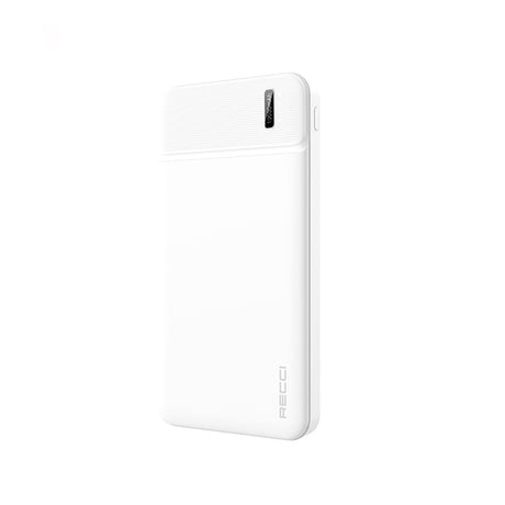 Recci RPB-N16C Ultra İnce Hızlı Şarj Özellikli Led Işık Göstergeli Wireless Powerbank 10000mAh