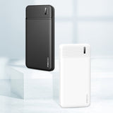 Recci RPB-N16C Ultra İnce Hızlı Şarj Özellikli Led Işık Göstergeli Wireless Powerbank 10000mAh