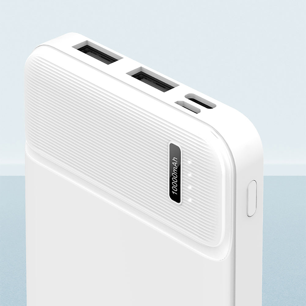 Recci RPB-N16C Ultra İnce Hızlı Şarj Özellikli Led Işık Göstergeli Wireless Powerbank 10000mAh