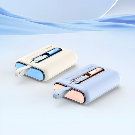 Recci RPB-P12C PD 20W Askı İpli Hızlı Şarj Özellikli Type-C Kablolu Powerbank 22.5W 10.000mAh