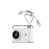 Recci RPB-P66 PD 20W Hızlı Şarj Özellikli Type-C & lightning Kablolu Powerbank 22.5W 10.000mAh