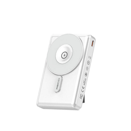Recci RPB-W19 Standlı M-safe Şarj Özellikli Powerbank 10.000mAh