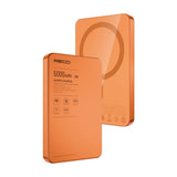 Recci RPB-W35 Ultra İnce PD 20W Hızlı Şarj Özellikli Wireless Powerbank 15W 5000mAh