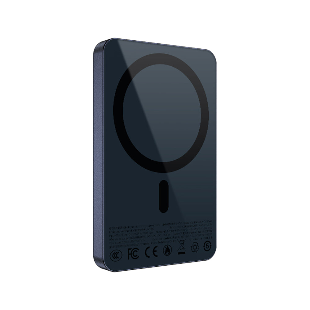 Recci RPB-W35 Ultra İnce PD 20W Hızlı Şarj Özellikli Wireless Powerbank 15W 5000mAh