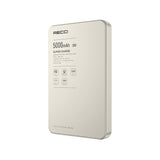Recci RPB-W35A Ultra İnce PD 20W Hızlı Şarj Özellikli Wireless Powerbank 15W 5000mAh