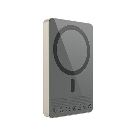 Recci RPB-W36 Ultra İnce PD 20W Hızlı Şarj Özellikli Wireless Powerbank 15W 10000mAh