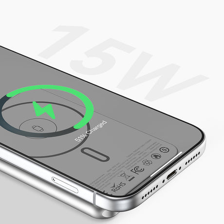 Recci RPB-W41 PD 20W Ultra İnce Hızlı Şarj Özellikli Type-C Kablolu Powerbank 15W 5000mAh