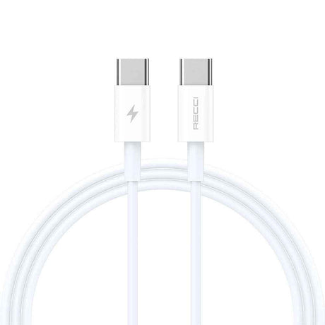 Recci RS06CC Type-C to Type-C PD 65W Hızlı Şarj Özellikli Data ve Şarj Kablosu 1M
