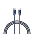 Recci RS09CL PD Crystal Serisi 30W Hızlı Şarj Özellikli Type-C To Lightning PD Kablo 1.2M