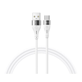Recci RS11C Swift Serisi USB-A to Type-C 3A Hızlı Şarj Özellikli Data ve Şarj Kablosu 1M