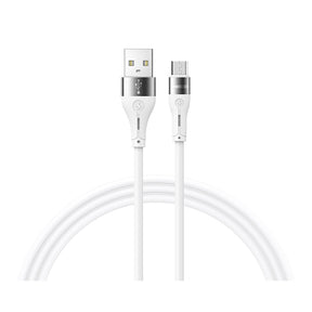 Recci RS11M Swift Serisi USB-A to Micro 2.4A Hızlı Şarj Özellikli Data ve Şarj Kablosu 1M