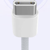 Recci RS15CC Nature Serisi 60W Hızlı Şarj Özellikli Type-C To Type-C PD Kablo 2M