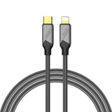 Recci RS18CL Voyage Serisi Type-C to Lightning PD 30W Hızlı Şarj Özellikli Data ve Şarj Kablosu 1.5M