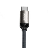 Recci RS35C USB-A to Type-C Örgü Tasarımlı Hızlı Şarj Özellikli Data ve Şarj Kablosu 1M