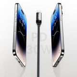 Recci RS35CL Type-C to Lightning PD 30W Örgü Tasarımlı Hızlı Şarj Özellikli Data ve Şarj Kablosu 1M