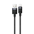 Recci RS50L USB-A to Lightning Örgü Tasarımlı Hızlı Şarj Özellikli Data ve Şarj Kablosu 1M