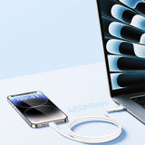 Recci RS52CC Type-C to Type-C PD Hızlı Şarj Özellikli Data ve Şarj Kablosu 65W 1M